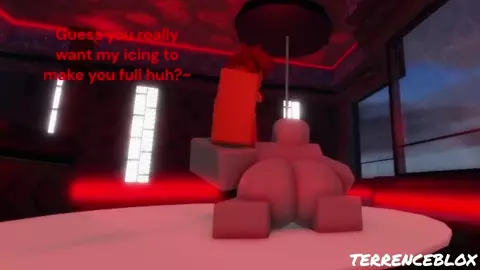 Red Donut Guy Fills Donut Lover Up With His Sweet Icing