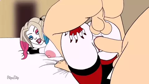 Slut Harley got double pleasure (White)