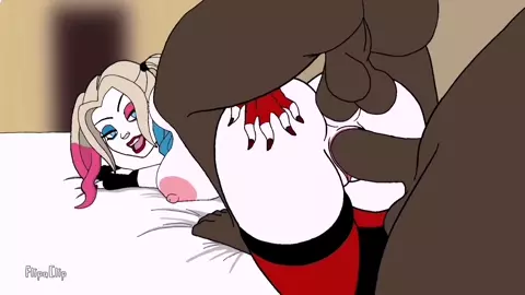 Slut Harley got double pleasure (Black)