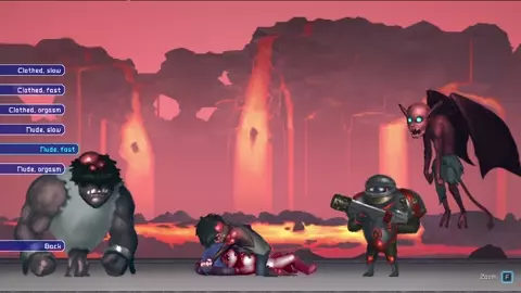 Future Fragments: all "Volcanic Mines" death and H-scenes