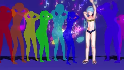 Elise Get Lucky Meme Dance (Ecchi)