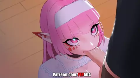 Elf sucks hunter (Game: Knightly Passions) [FEYADA]