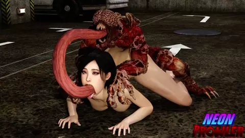 Ada fucked by Licker (Full version)