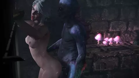 Ciri And Drowner [4K]