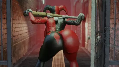 Harley teasing gassy butt cake