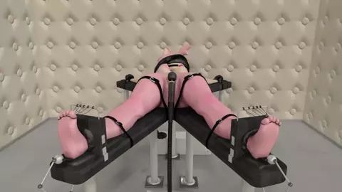 Amy Rose Tickled on the X-Rack