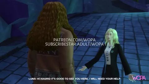 HAGRID AND LUNA AGAIN HAVING HOT SEX - HARRY POTTER PARODY