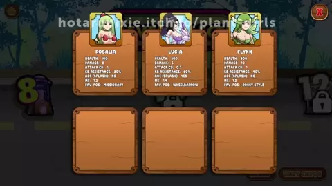 PLANT GIRLS:INSECT INVASION LEVEL 8