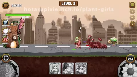 PLANT GIRLS:INSECT INVASION LEVEL 8