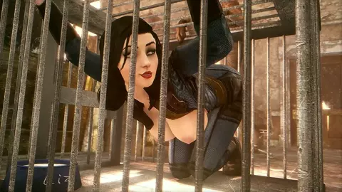 Elizabeth with dog 1080P 60 FPS ( Noname55 )