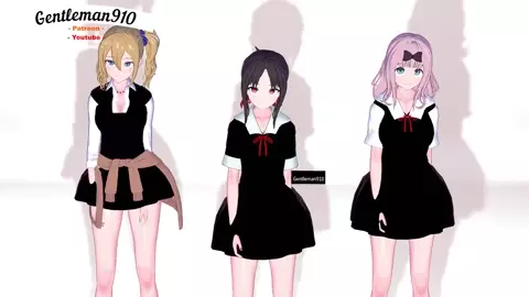 Kaguya, Hayasaka and Fujiwara special vibrator dance