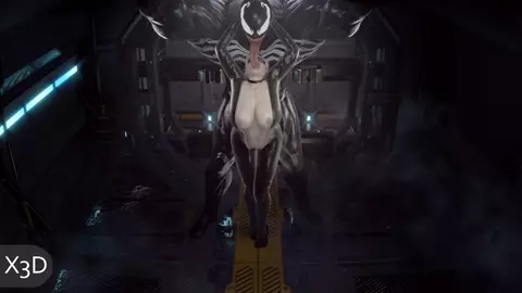 Black-ed Cat - [x3d]