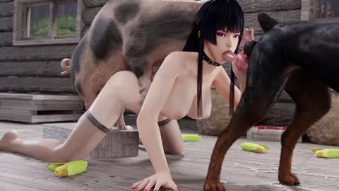 Nyotengu Barn Day [Callmehaymaker] [4K]