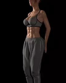 Gina (futa 3d) - Erection exercise [Serge3dx]