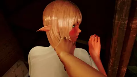 Fuck Lyriel the elf in the library