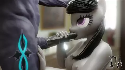 Pony giving head [DeadAir3d]