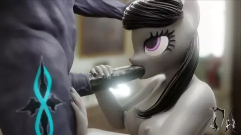 Pony giving head [DeadAir3d]