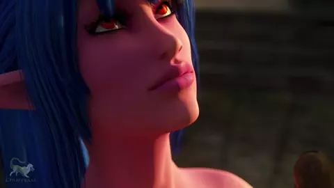 Slutty Busty Elf Teaches How To Be A Slut Via Handjob.