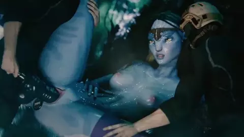 Na'vi Dildo Penetration [Gifdoozer]