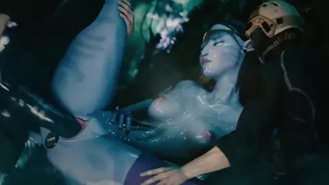 Na'vi Dildo Penetration [Gifdoozer]