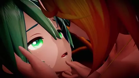 Yuri Vocaloids French Kissing 2