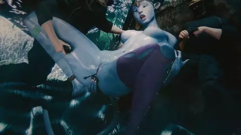 Na'vi Squirting [Gifdoozer][4K]