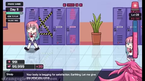 LOVECRAFT LOCKER-TENTACLE LUST(DAY 11-13 HALLWAY)