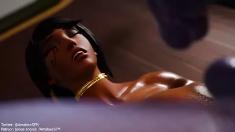 Widowmaker rides Pharah