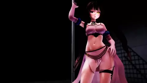 Kurumi Tokisaki's Pole Dance (Low Smoothness) - Inwerwm
