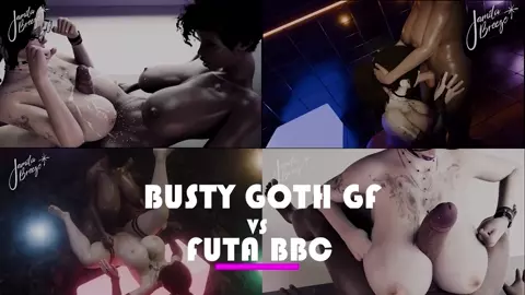 Round 3 —Doggystyle -Busty Goth vs Futa BBC