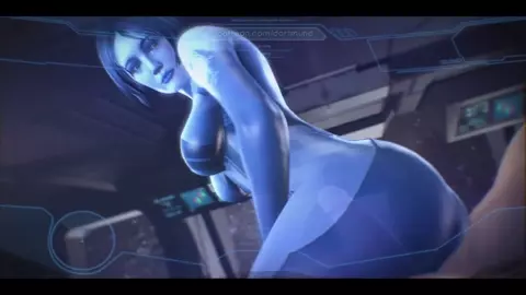 Cortana Riding! (Best animated video of Cortana!)