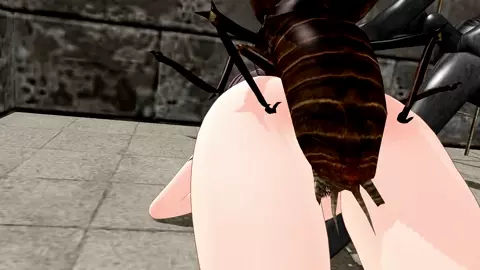 [Beware of insects] Missing office lady [insects]