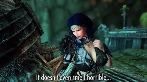 Skyrim Heroine Awakens Draugr Deathlord