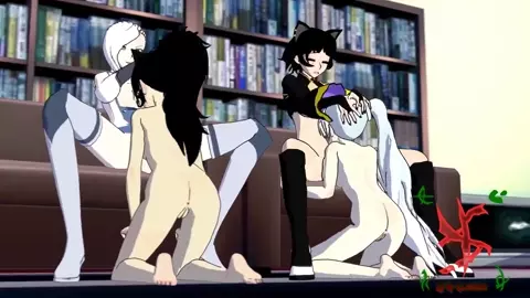 Winter x Blake & Kail x Weiss BJ [SFMSlayer] (MagicalMysticVA Voice)