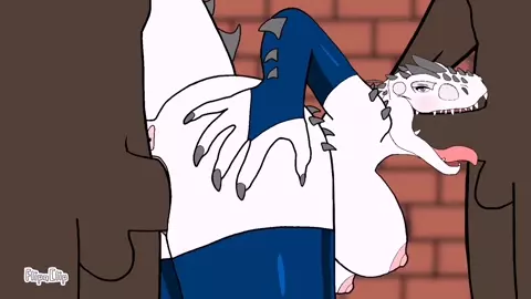 Indominus Rex serves two guys(Black)