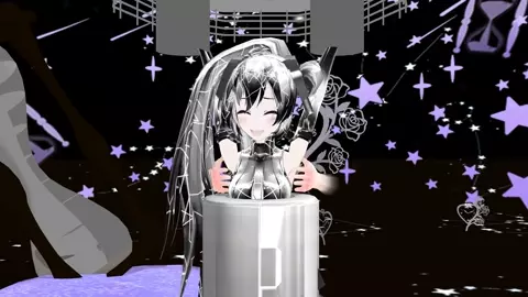 Miku Tickled in her Sweet Dream