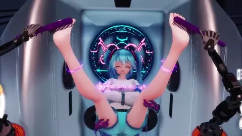 Miku in the Tickle-Sphere
