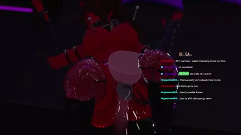 Double penetration on stream