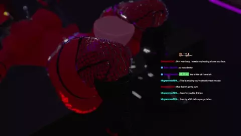 Double penetration on stream