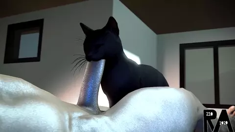 Cat Blowjob - RookieAnimator210