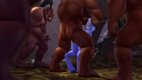 Yrel gets fucked by orcs on Draenor