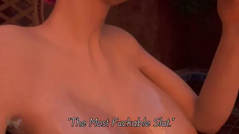 "A Girl Like Me" (Big Titty Elf Slut Rams Big Dildo Down Throat)