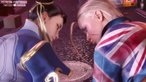 Chun-Li and Cammy Ride [BBC] (Pantsushi3d)
