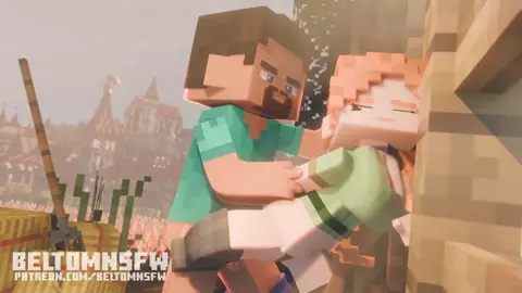 STEVE ADVENTURES -  MINECRAFT SEX MOD STEVE FUCK ALEX - ANIMATION (BeltomNSFW)