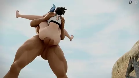 Junker Queen Smashes Tracer [D3D][4K + Audio]