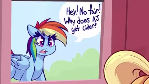 "Applejack Cider Inflation" Comic Dub (MagicalMysticVA Voice)