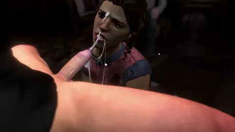 Meg Thomas Blowjob and facial VAM Dead By Daylight