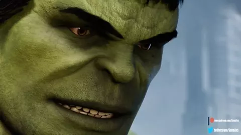 Black Widow Smashed By Hulk Compilation Fart