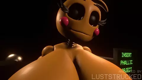 Insert phallic object