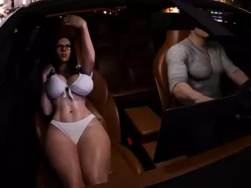 Black Widow fun with Uber driver [B_Yaga0F]
